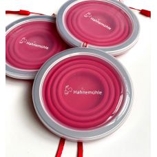 Gobelet à eau pliable rouge Hahnemühle