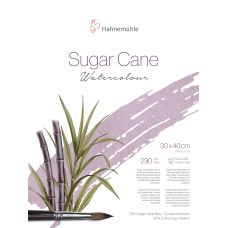 Bloc collé 4 côté Sugar Cane Hahnemühle 30x40cm 290g 12f