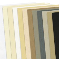 Bloc collé pour pastel 1 côté Ingres Pastel 9 couleurs Hahnemühle 24x31cm 100g 20f