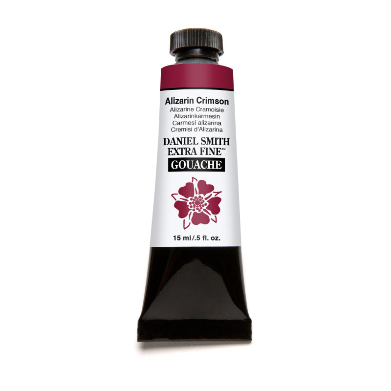 Alizarine cramoisie - gouache extra fine Tube 15 ml Daniel Smith