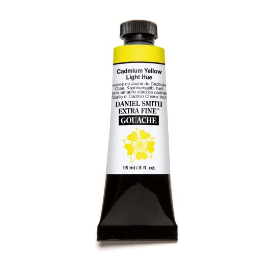 Nuance de jaune cadmium clair - gouache extra-fine Tube 15 ml Daniel Smith