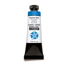 Bleu céruléum - gouache extra-fine Tube 15 ml Daniel Smith
