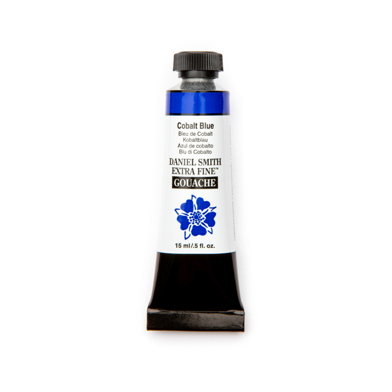 Bleu de cobalt - gouache extra fine Tube 15 ml Daniel Smith