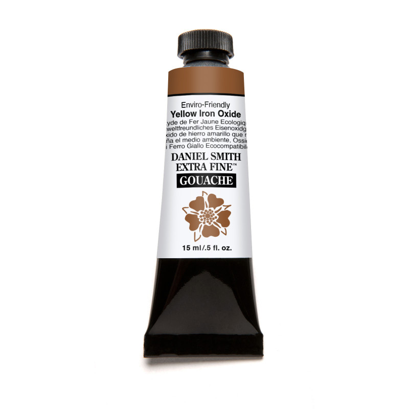 Jaune oxyde de fer écologique - gouache extra fine Tube 15 ml Daniel Smith