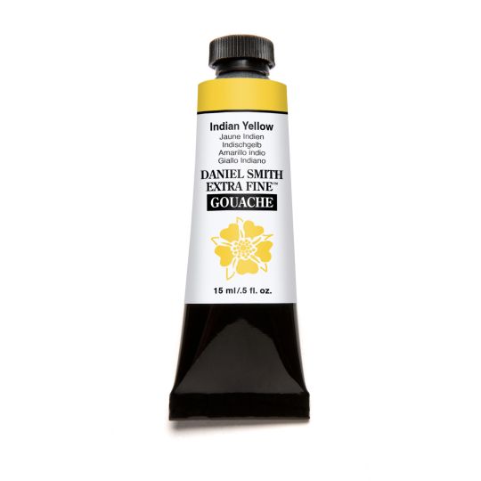 Jaune Indien - gouache extra fine Tube 15 ml Daniel Smith