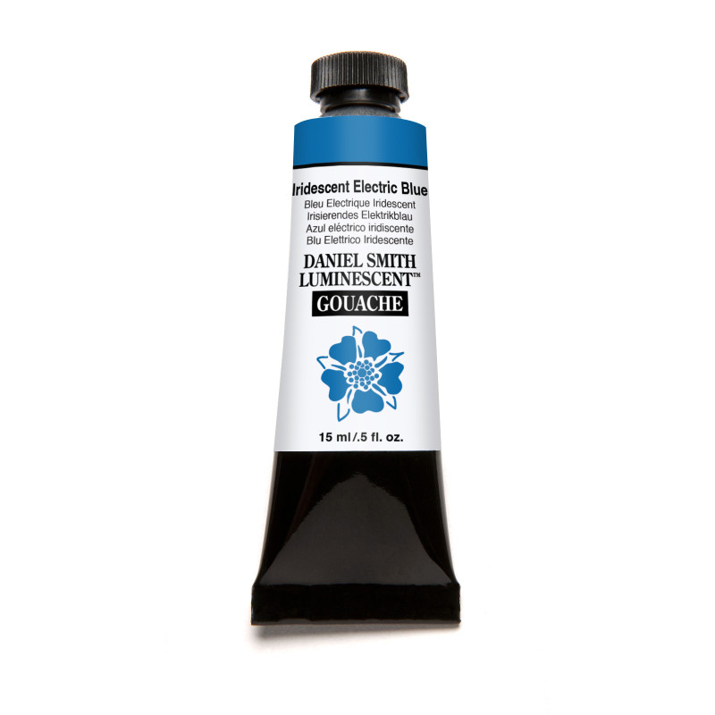 Bleu électrique iridescent - gouache extra fine Tube 15 ml Daniel Smith