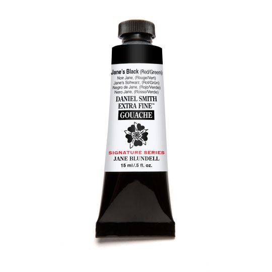Noir Jane (rouge/vert) - gouache extra-fine Tube 15 ml Daniel Smith