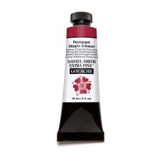 Alizarine cramoisie permanent - gouache extra fine Tube 15 ml Daniel Smith