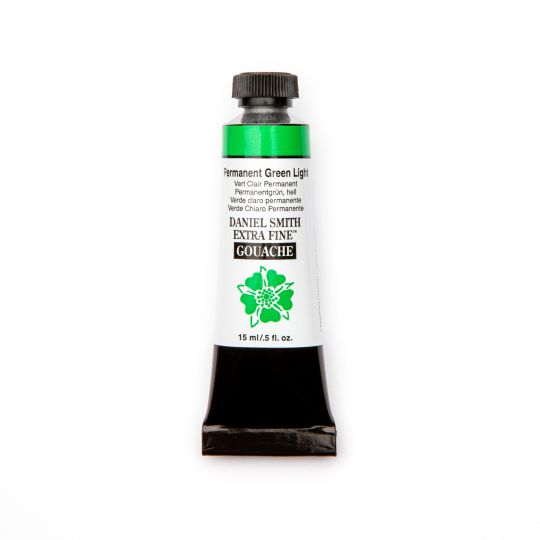 Vert clair permanent - gouache extra fine Tube 15 ml Daniel Smith