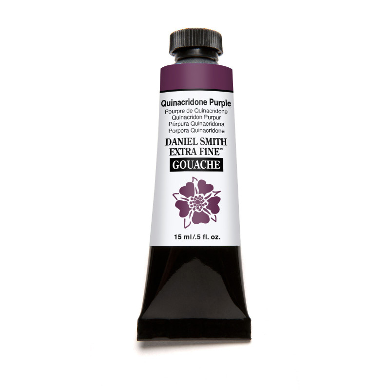 Pourpre de quinacridone - gouache extra fine Tube 15 ml Daniel Smith