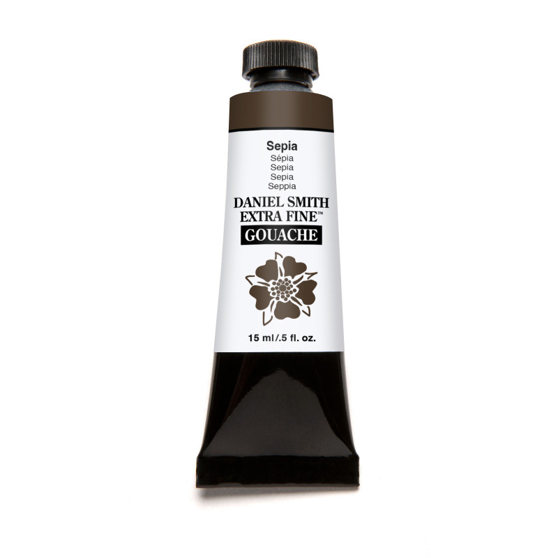 Sépia - gouache extra fine Tube 15 ml Daniel Smith