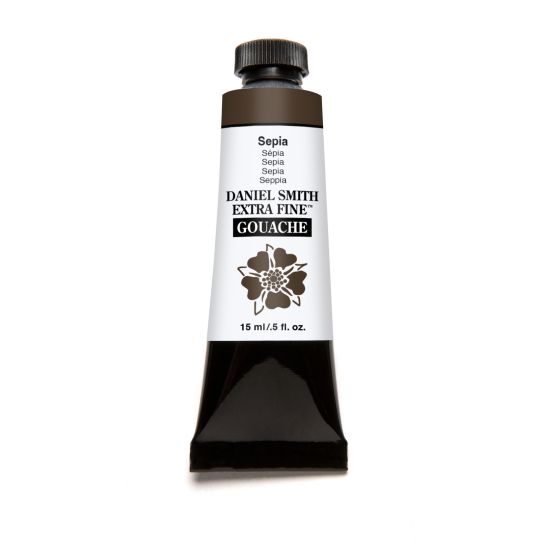 Sépia - gouache extra fine Tube 15 ml Daniel Smith