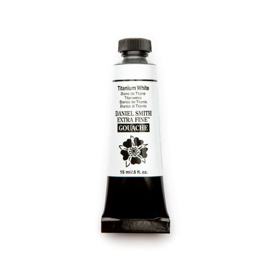 Blanc de titane - gouache extra-fine Tube 15 ml Daniel Smith