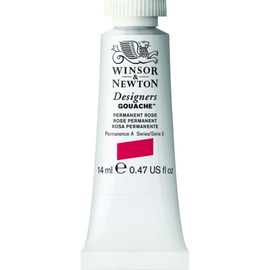 Alizarine cramoisie permanent - Gouache extra fine Designers Tube 14 ml Winsor & Newton