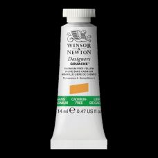 Jaune sans cadmium - Gouache extra fine Designers Tube 14 ml Winsor & Newton