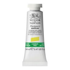 Jaune citron sans cadmium - Gouache extra fine Designers Tube 14 ml Winsor & Newton