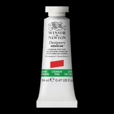 Rouge sans cadmium - Gouache extra fine Designers Tube 14 ml Winsor & Newton
