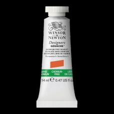 Écarlate sans cadmium - Gouache extra fine Designers Tube 14 ml Winsor & Newton