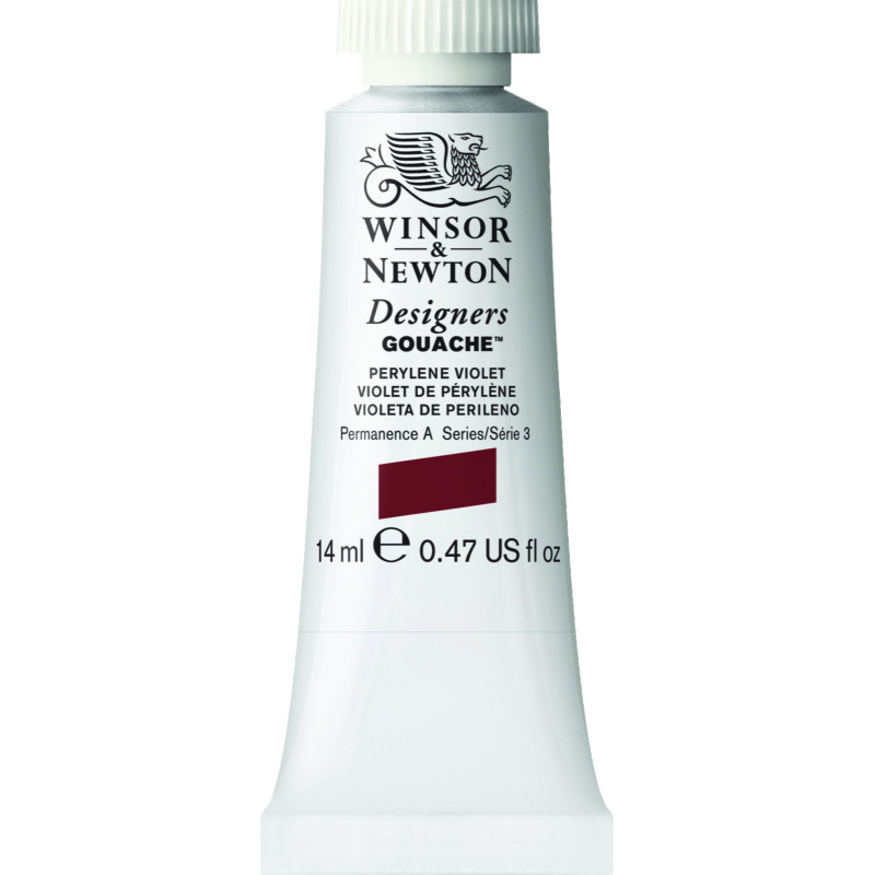 Violet de pérylène - Gouache extra fine Designers Tube 14 ml Winsor & Newton