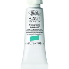 Turquoise cobalt clair - Gouache extra fine Designers Tube 14 ml Winsor & Newton