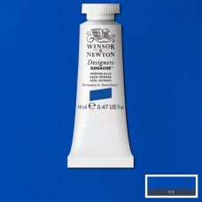 Bleu intense - Gouache extra fine Designers Tube 14 ml Winsor & Newton