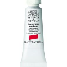 Rouge primaire - Gouache extra fine Designers Tube 14 ml Winsor & Newton