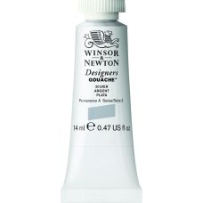 Argent - Gouache extra fine Designers Tube 14 ml Winsor & Newton
