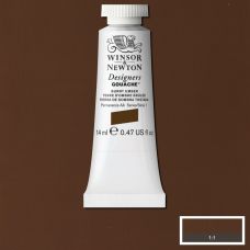 Terre d'Ombre brûlée - Gouache extra fine Designers Tube 14 ml Winsor & Newton