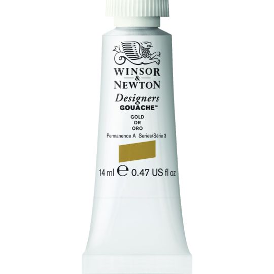 Or - Gouache extra fine Designers Tube 14 ml Winsor & Newton