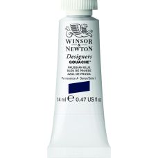 Bleu de prusse - Gouache extra fine Designers Tube 14 ml Winsor & Newton
