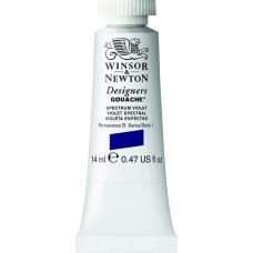 Violet spectral - Gouache extra fine Designers Tube 14 ml Winsor & Newton