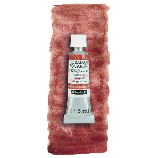 Urban rouge - aquarelle super-granuleuse Tube 5 ml Schmincke Horadam