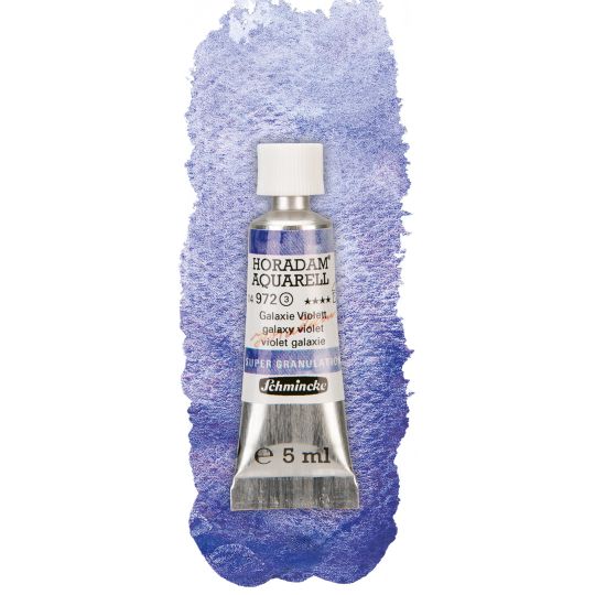 Galaxie violet - aquarelle super-granuleuse Tube 5 ml Schmincke Horadam