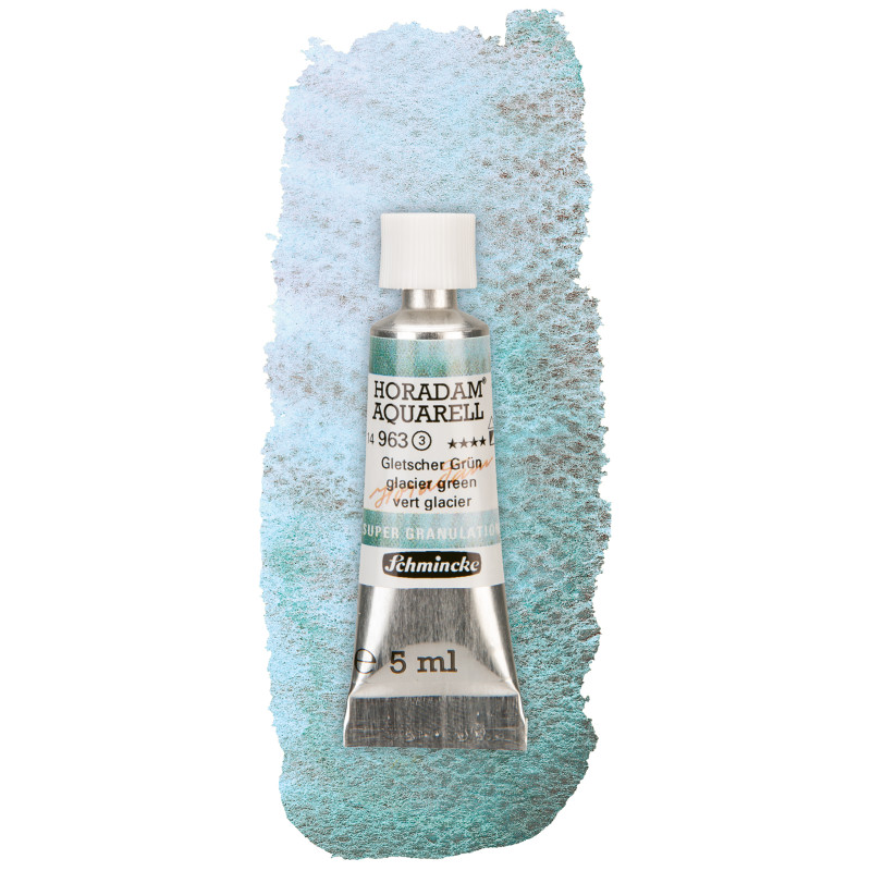 Glacier vert - aquarelle super-granuleuse Tube 5 ml Schmincke Horadam
