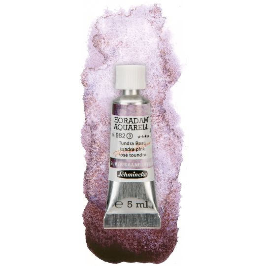 Toundra rose - aquarelle super-granuleuse Tube 5 ml Schmincke Horadam