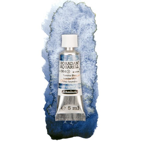 Toundra bleu - aquarelle super-granuleuse Tube 5 ml Schmincke Horadam