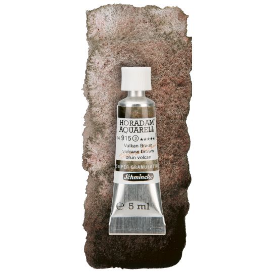 Volcan brun - aquarelle super-granuleuse Tube 5 ml Schmincke Horadam
