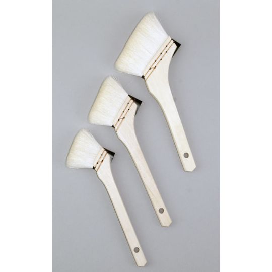 Brosse Hake angle pur chèvre Atelier série 5006 Silver n°30 *