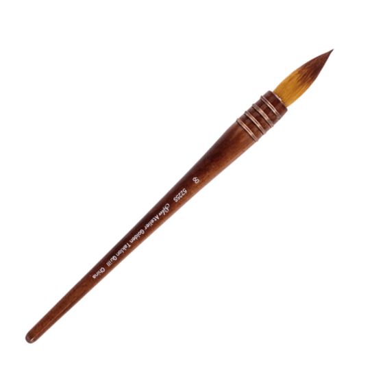 Pinceau aquarelle rond Atelier série 5225S Silver n°80