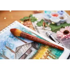 Pinceau aquarelle rond Atelier série 5225S Silver n°240