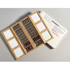 Coffret aquarelle vide de 12 emplacements Eco studio en bambou Michael Solovyev