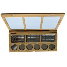 Coffret aquarelle vide de 9 emplacements Eco travel en bambou Michael Solovyev