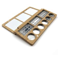 Coffret aquarelle vide de 9 emplacements Eco travel en bambou Michael Solovyev
