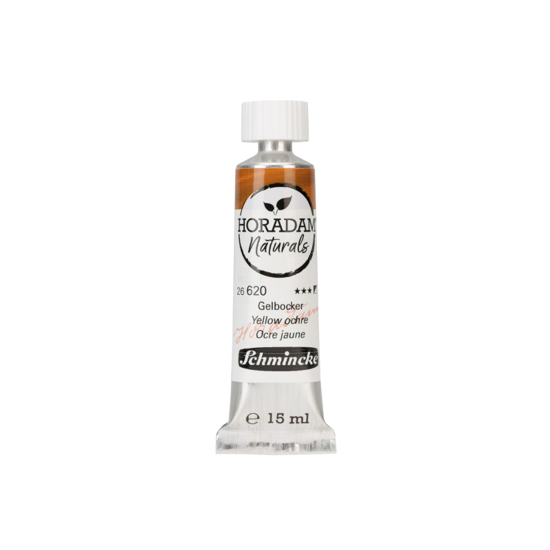 Ocre jaune - aquarelle naturals Tubes 15ml Schmincke Horadam
