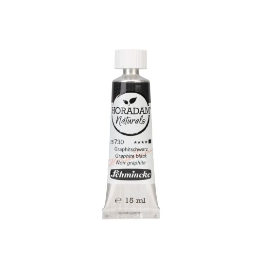 Noir graphite - aquarelle naturals Tubes 15ml Schmincke Horadam