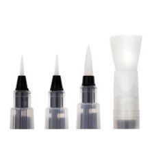 Set de 4 pinceaux à réserve d'eau avec bouton poussoir Derwent *