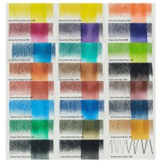 Boîte métal 24 crayons Derwent Inktense
