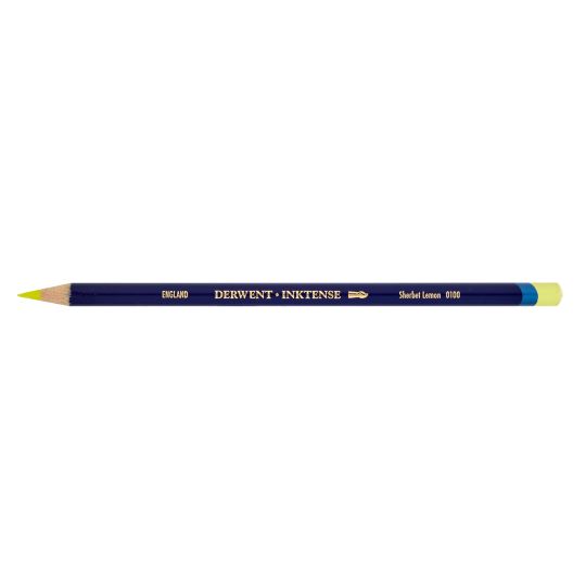 Citron givré - crayon Inktense Derwen