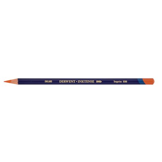 Tangerine - crayon Inktense Derwen