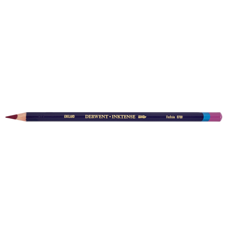 Fuchsia - crayon Inktense Derwen